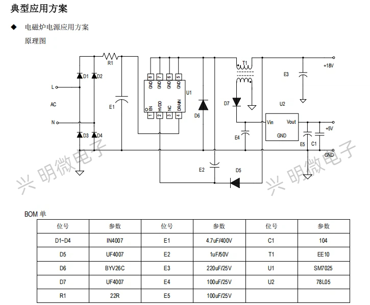 SM7025：极简集成电源芯片，赋能小家电高效降本新方案